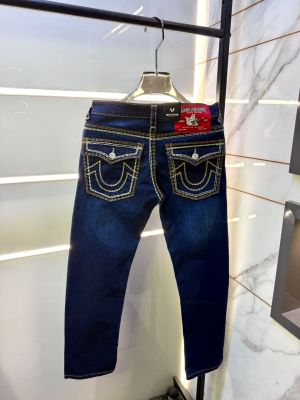 True Religio Imported Blue Super Premium Denim With Brand Carry Bag F4015-BU