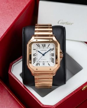 Cartie_er Santos automatic copper white