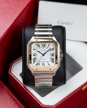 Cartie_er Santos automatic 2 ton copper white