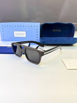 Gucc_Black White Premium Quality Sunglass Fa 1263