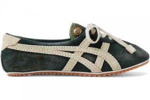 Onitsukaa X Versace TAI-CHI Sakura Suede green