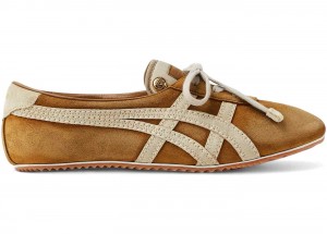 Onitsukaa X Versace TAI-CHI Sakura Suede Brown