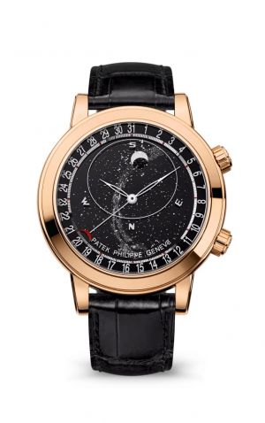 Patek Philipe Grand Complications Celestia black sapphire-crystal dial