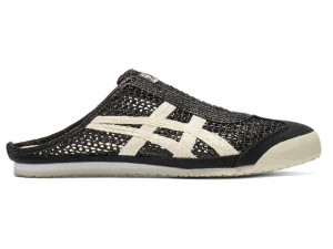 Onitsukaa Tiger Mexico 66 Sabot Black Cream