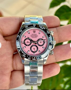 Roleex Cosmograph Daytona Silver Pink Dial
