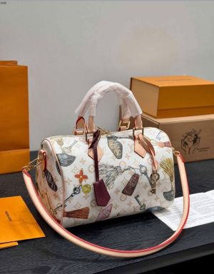 Loui Vuitton lv Speedy Soft 30 Lucky with brand packing 6536
