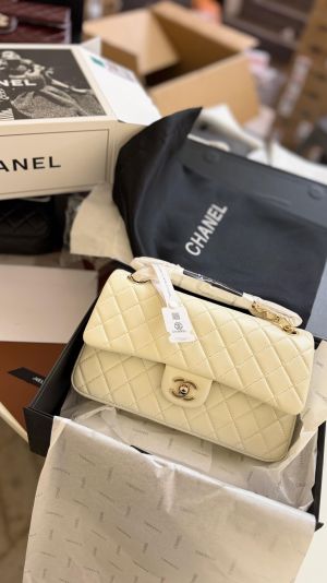 Chane Jumbo Large Highend ShoulderBag With Origin ubleBox Packing RibbonPack Box 6134