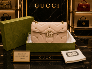 GUCC GG MARMONT SHOULDER BAG WITH DUST BAG FOLDING BOX 5088