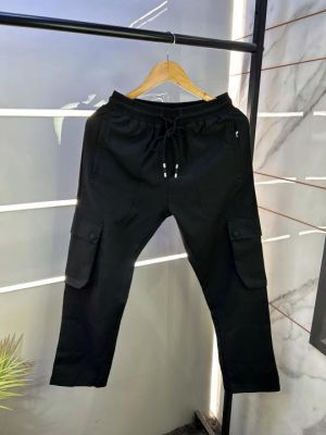 Sale Zar Black Imported Super Premium joggers F1820-BL