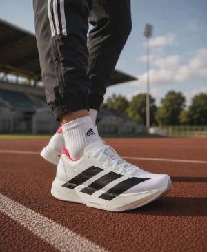 aDIDaAS ADIZERO ADIOS PRO 4 WHITE BLACK RED