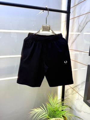Fred Perry Black Premium Shorts F3767-BL