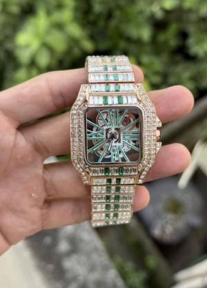 Cartie Santos Diamond Quartz (Rose Green)