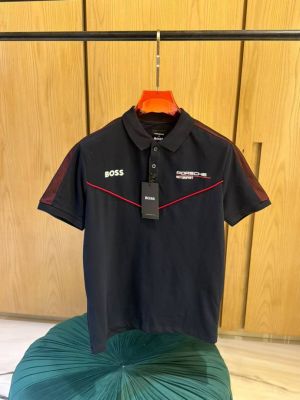 PORSCHE BOSXS IMPORTED STOxRE ARTICLE POLO T-SHIRT