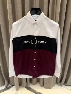 Fred_Perr y White Wit aroon Premium Shirt
