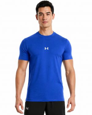 Under Armou Imported Tshirt Blue