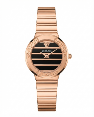 Versace Greca Logo Pearl Copper