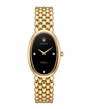 Rolee_x Cellini Gold Black Dial