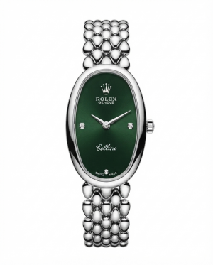 Rolee_x Cellini Silver Green Dial