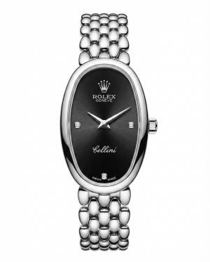 Rolee_x Cellini Silver Black Dial
