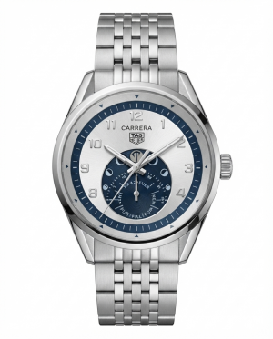 Tag heuee_r Carrera Astronomer Silver Blue Dial