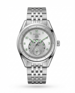 Tag heuee_r Carrera Astronomer Silver Gray Dial
