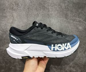 Hoka Mafate X Trail Runners Black blue