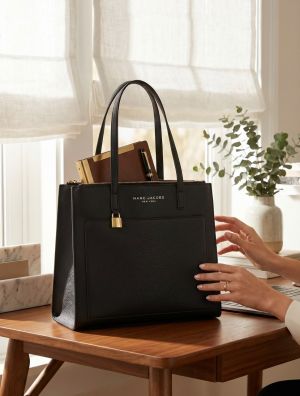 MARC JACOBS TOTE BAG WITH BRAND DUST BAG BOX 5008