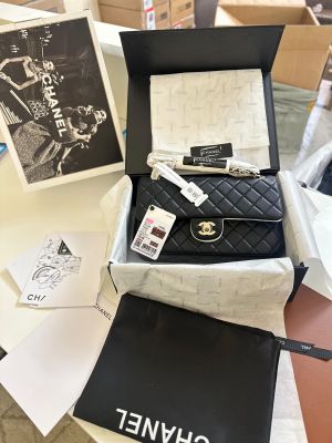 Chane Jumbo Large Highend ShoulderBag With Origin ubleBox Packing RibbonPack Box 6135
