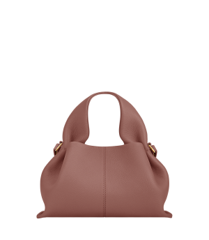 Polen Numero Neuf Leather Shoulder Bag with box (pink 5981)