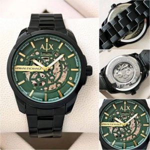 Armaan_i Exchange Ax2418 Hampton Automatic full black and green