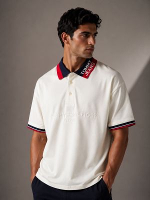 TOMMMY HILFIGER Premium Quality Collar Neck Polo Tshirt With Box GZ_0448