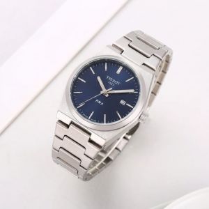 Tissoo_t 1853 Prx Silver-Blue Plain