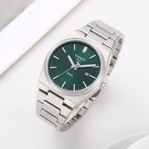 Tissoo_t 1853 Prx Silver-Green Plain