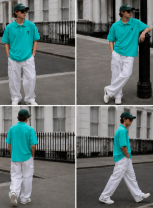 AMI PARIS IMPORTED STORE ARTICLE POLO T-SHIRTx