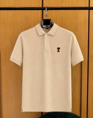 AMI PARIS IMPORTED STORE ARTICLE POLO T-SHIRT