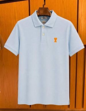 AMI PARIS IMPORTED STOxRE ARTICLE POLO T-SHIRT
