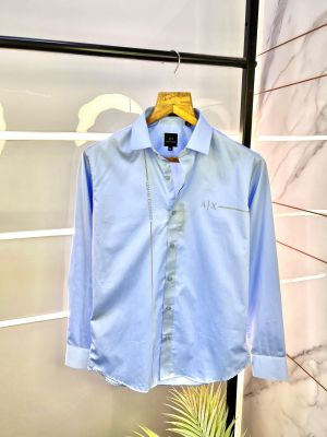 Arma_ Exchange Reflective Sky Premium Shirt With Brand Box Packing And Carry Bag F653-SK