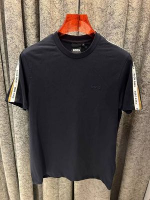 HugXo xBosXs IMPORTED STORE ARTICLE T SHIRT navy blue
