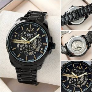 Exchange Armaann_i Ax2418 Hampton Automatic full black and gold