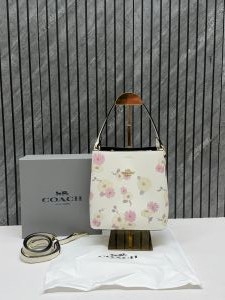 Coacch Bucket Floral Print With Original Box & DustCover