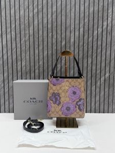 Coacch Bucket Floral Print With Original Box & DustCover