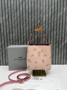 Coacch Bucket Floral Print With Original Box & DustCover