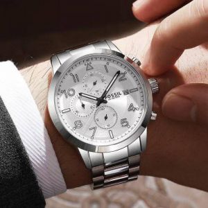 Fossi 100 Meters Chronograph White