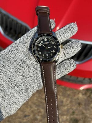 Longine Chronometer Premium Quartz Brown