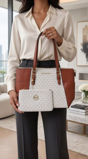 Michael sullivan with pouch premium quality tote bag 5144