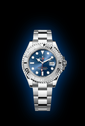 Roleex Yacht Master 40 Automatic Silver Blue Dial