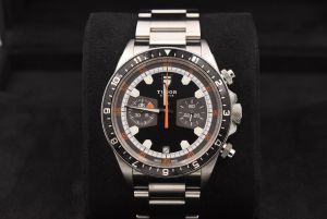 Tudor Heritage Chrono Japan Chronograp Silver Black Dial