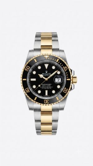 Roleex Submariner Date Automatic Yellow Gold Two Tone