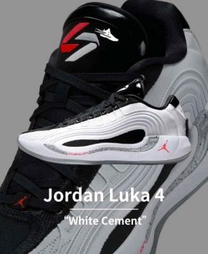 Nikke Air Jordan Luka 4 White Cement