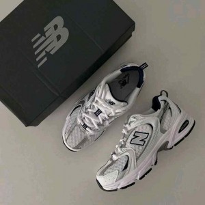 Neww Balance 530 White Blue For Her 373